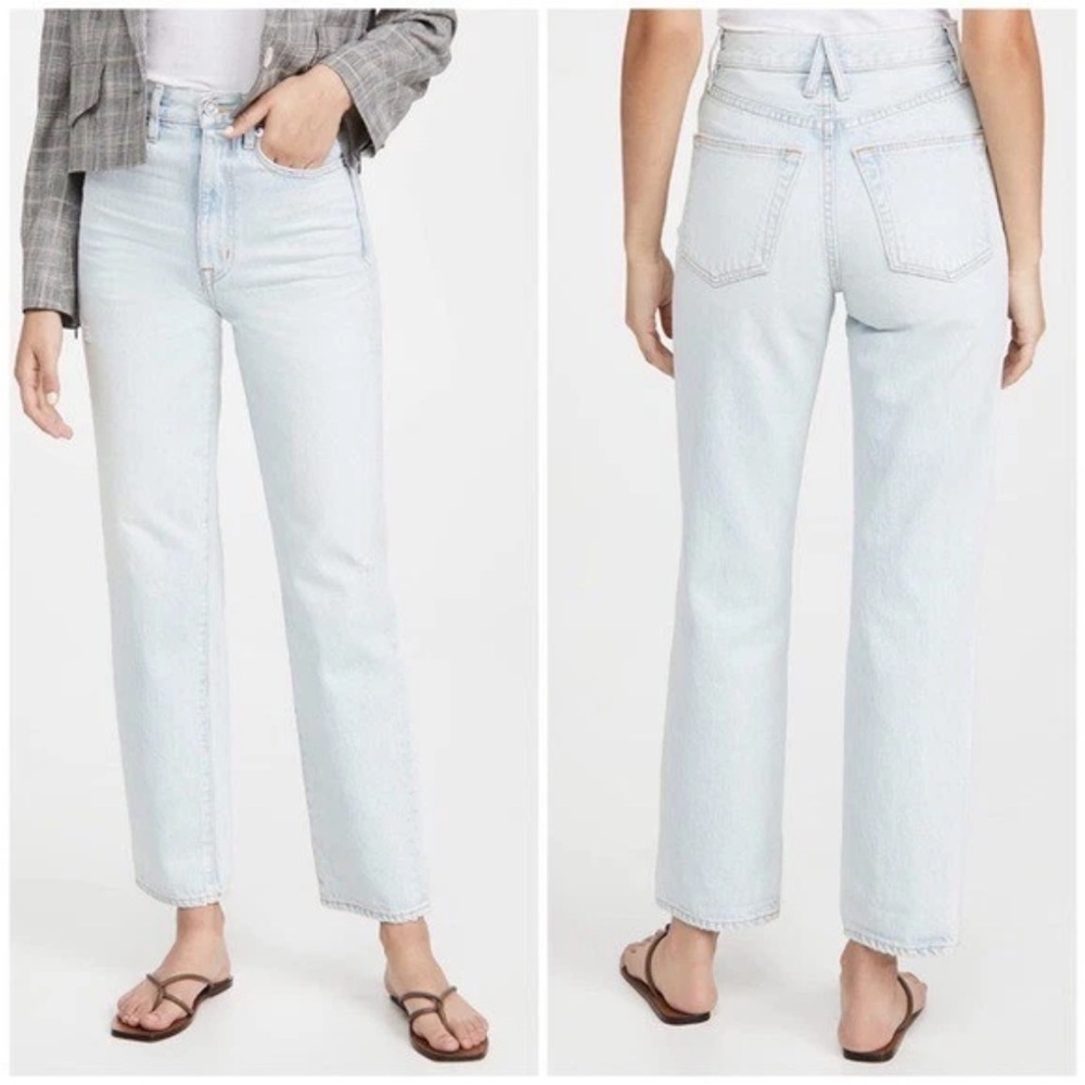 SLVRLAKE Women's Dakota Light Blue Straight Jeans size 26 Love Song